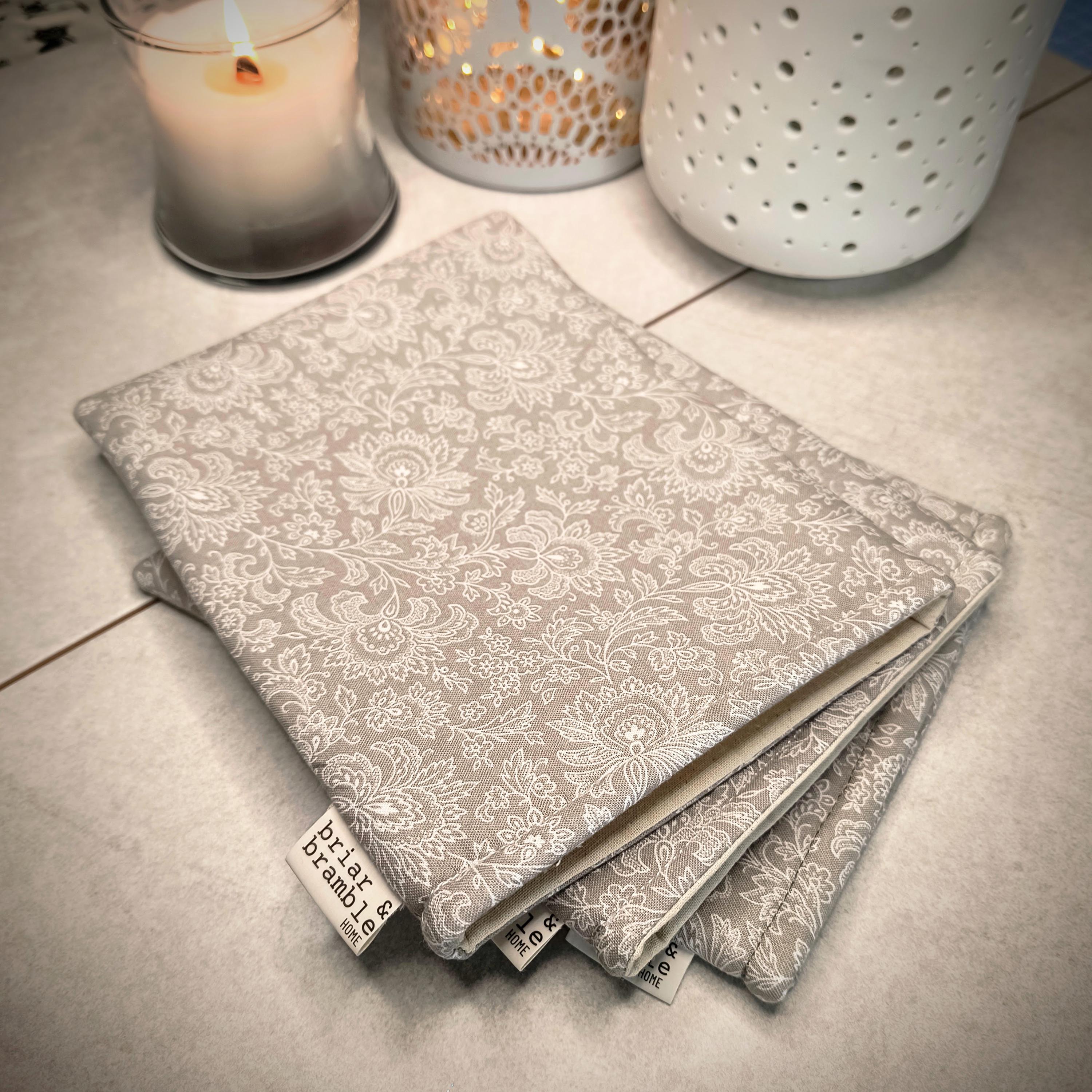 Botanical Kindle Sleeve: Floral Cotton Paperwhite Cover